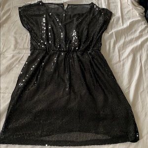 Title black New Year’s Eve dress